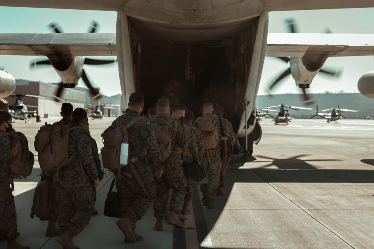 Marines On Deployment